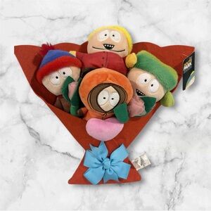 Brand New SOUTH PARK Valentine's Day 13" Plush Bouquet